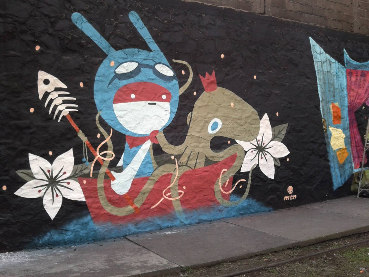 Graffiti Wall in Guadalajara - Photo by Jes - Meeting, Of, Styles (2013)