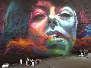 Graffiti Wall in Guadalajara - Photo by Jes - Meeting, Of, Styles (2013)