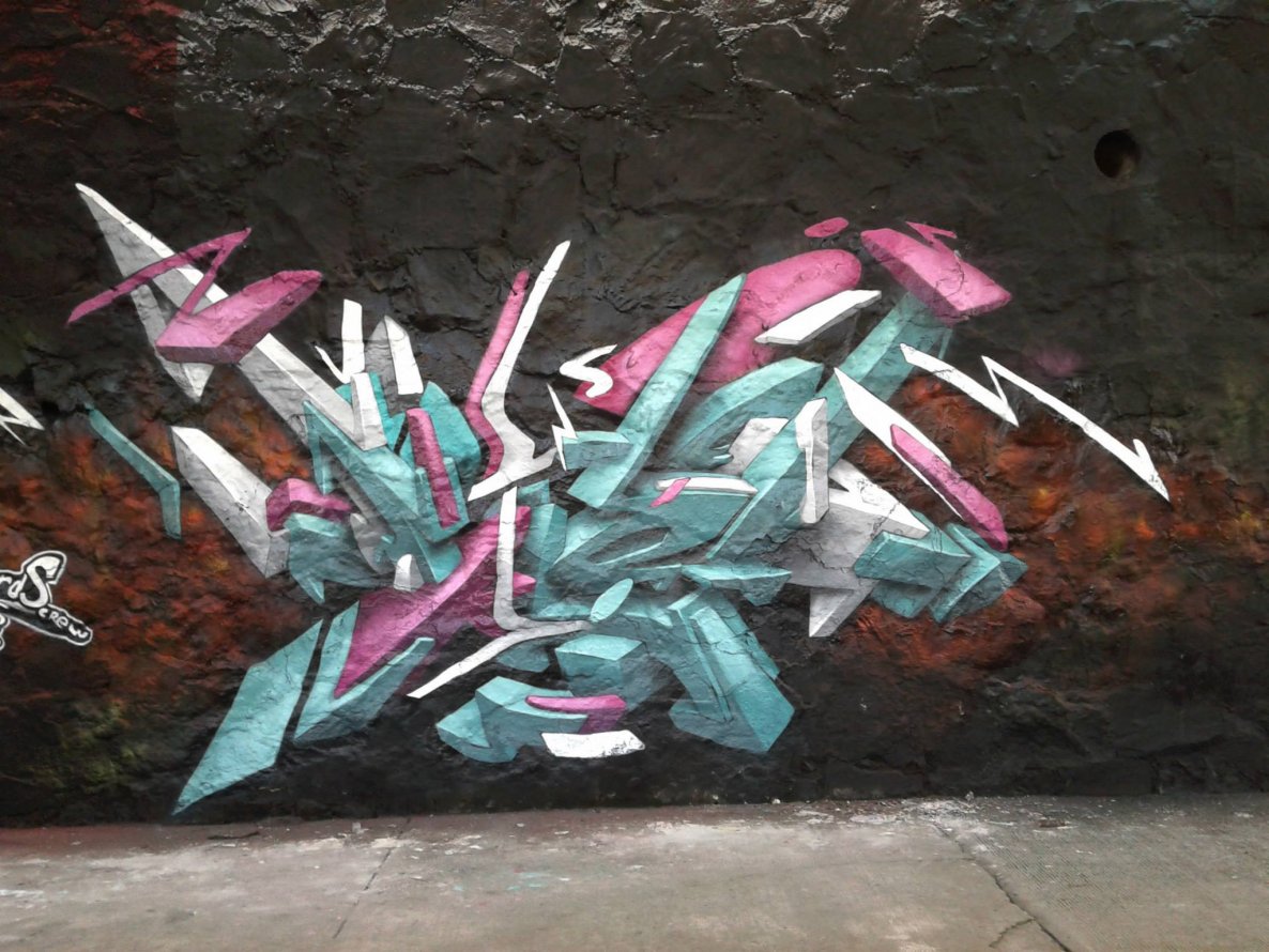 Graffiti Wall in Guadalajara - Photo by Jes - Meeting, Of, Styles (2013)