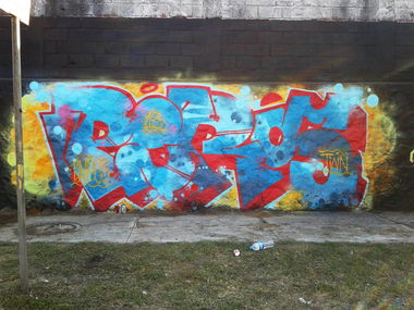 Graffiti Wall in Guadalajara - Photo by Jes - Meeting, Of, Styles (2013)