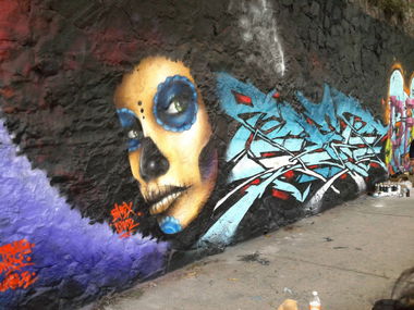 Graffiti Wall in Guadalajara - Photo by Jes - Meeting, Of, Styles (2013)