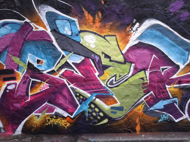 Graffiti Wall in Guadalajara - Photo by Jes - Meeting, Of, Styles (2013)