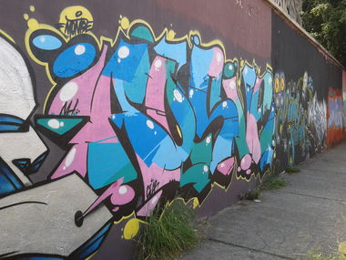 Graffiti Wall in Guadalajara - Photo by Jes - Guadalajara, Mexico, Streetart