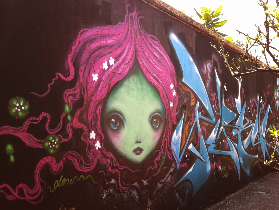 Graffiti Wall in Guadalajara - Photo by Jes - Guadalajara, Mexico, Streetart