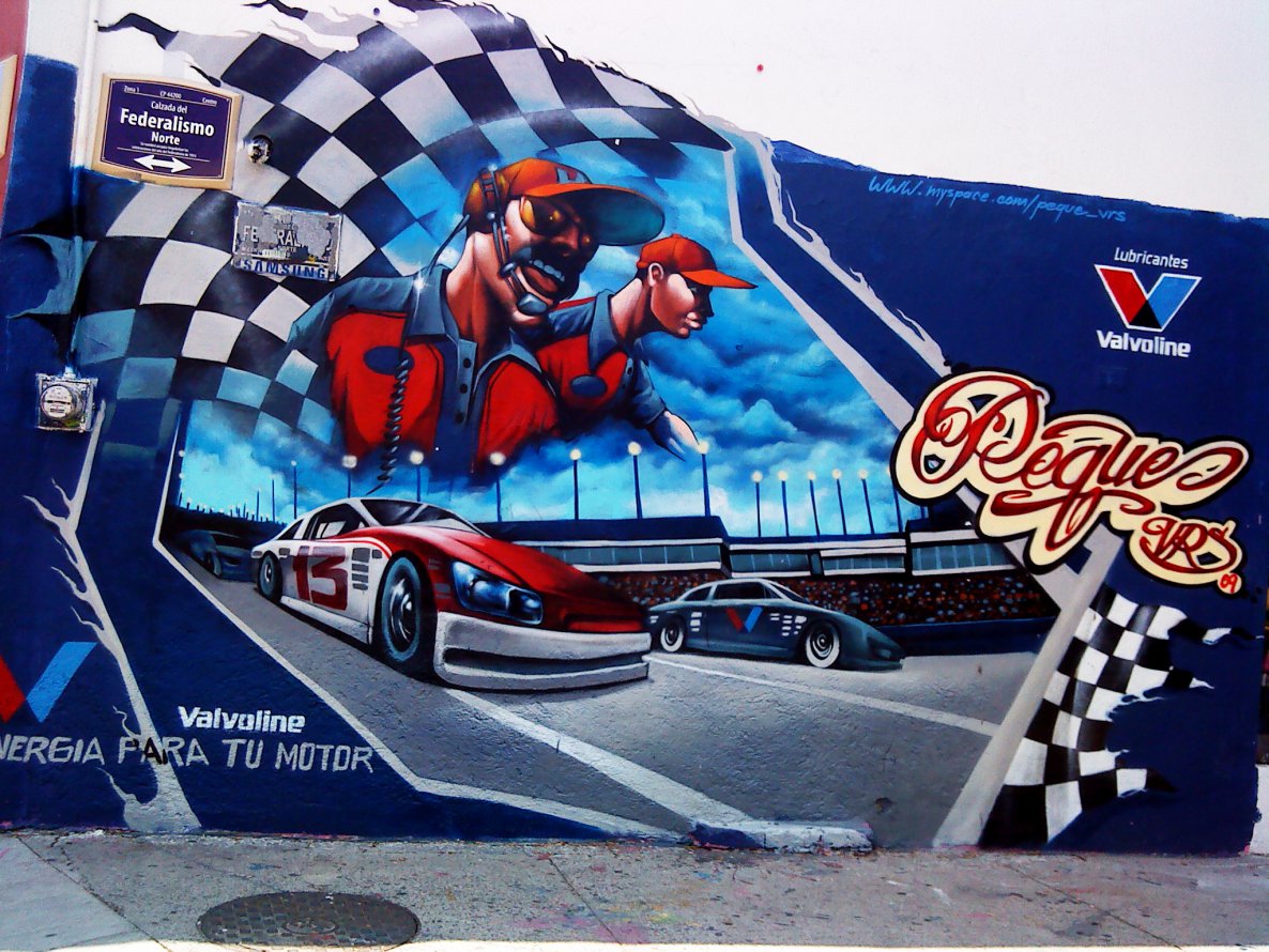 Graffiti Street Art in Guadalajara - Photo by Jes - Peque, vrs, Guadalajara (2009)