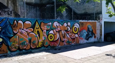 Graffiti Wall in Guadalajara - Photo by Jes - Guadalajara, Streetart