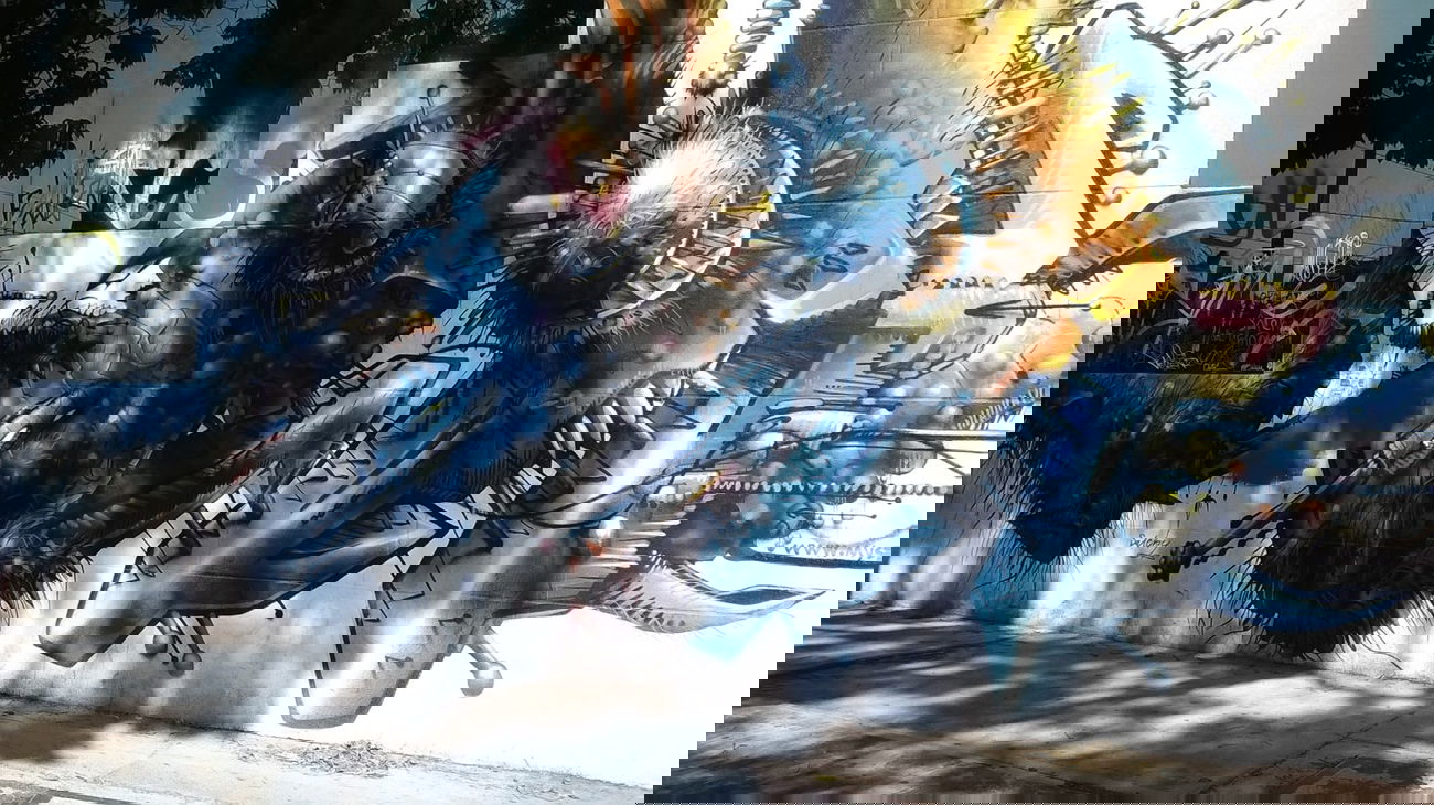 Graffiti Wall in Guadalajara - Photo by Jes - Seak, Guadalajara, Streetart (2007)