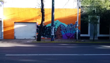 Graffiti Wall in Guadalajara - Photo by Jes - Guadalajara, Streetart