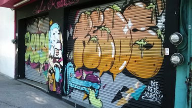 Graffiti Wall in Guadalajara - Photo by Jes - Guadalajara, streetart, Kubo (2013)