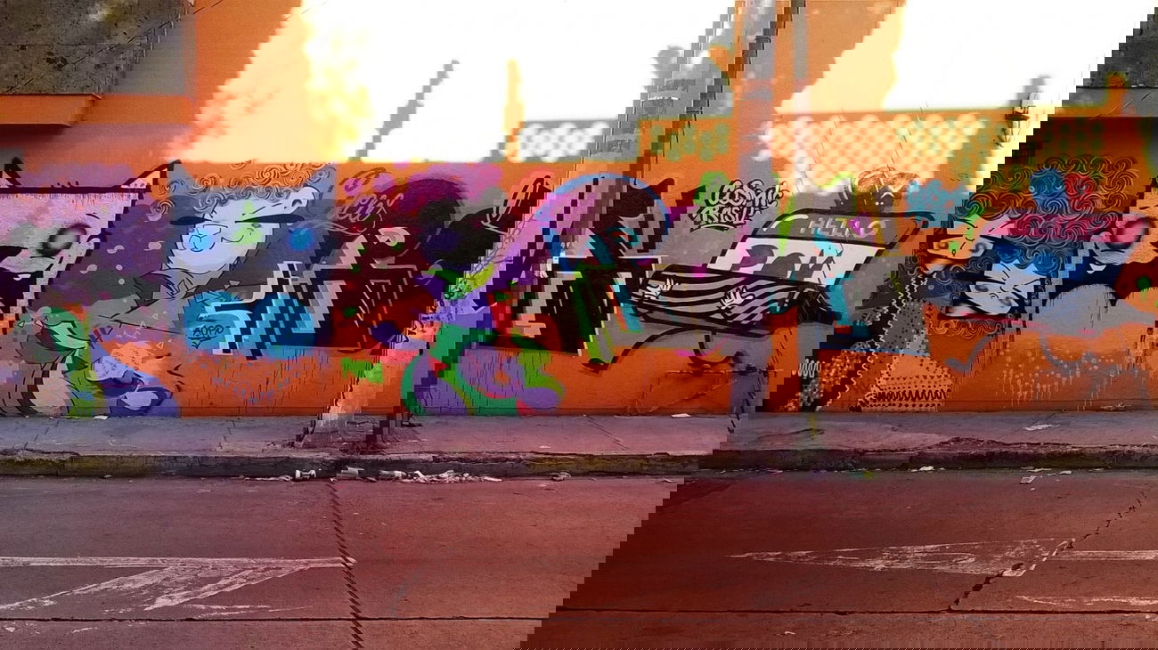 Graffiti Wall in Guadalajara - Photo by Jes - Guadalajara, Street, art