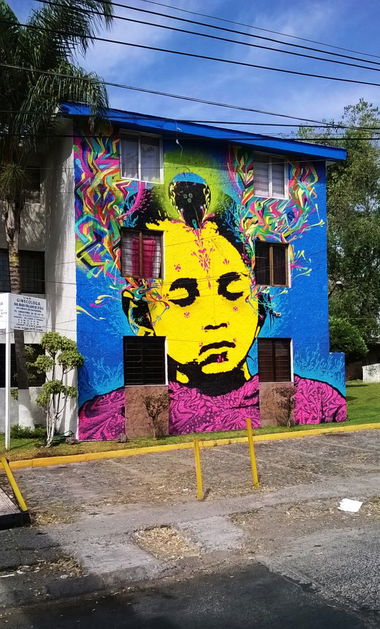 Graffiti Wall in Mexico - Photo by Jes - Stinkfish, Galeria, Urbana (2014)