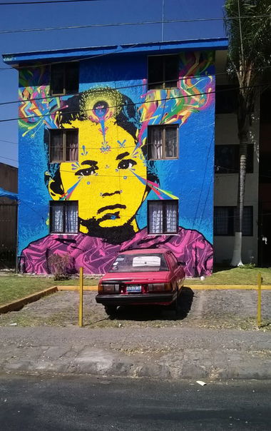 Graffiti Street Art in Mexico - Photo by Jes - Stinkfish, Galeria, Urbana (2014)