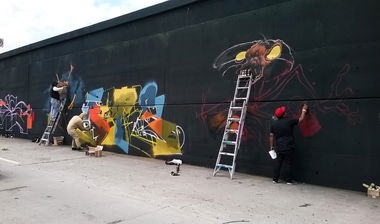 Graffiti Wall in Guadalajara - Photo by Jes - Meeting, Of, Styles (2014)