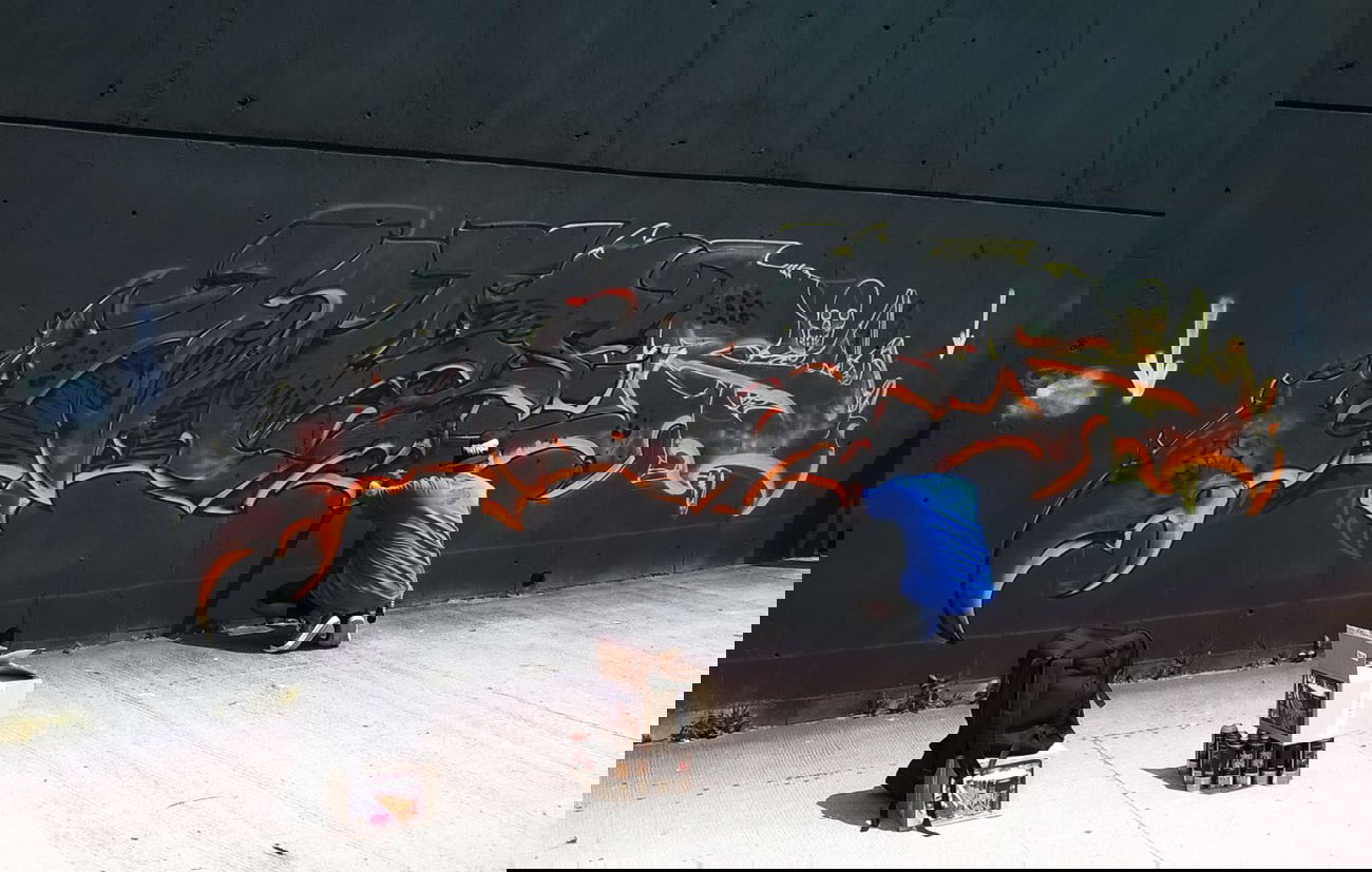 Graffiti Wall in Guadalajara - Photo by Jes - Meeting, Of, Styles (2014)