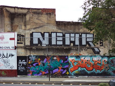 Graffiti Wall in Guadalajara - Photo by Jes - guadalajara, bombing, streetart