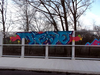 Graffiti Wall in Münster - Photo by Jeso0ne - Münster