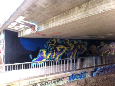 Graffiti Wall in Münster - Photo by Jeso0ne - Star, Wars