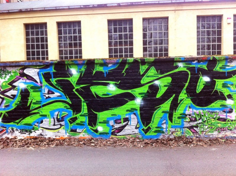 Graffiti Wall in Nuremberg - Photo by Jeso0ne - Münster, Nürnberg