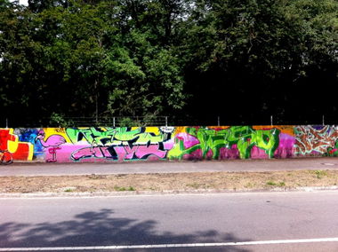 Graffiti Wall in Münster - Photo by Jeso0ne - Jeso