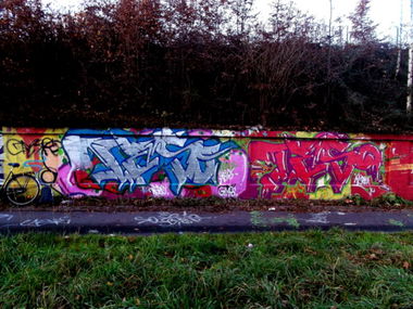 Graffiti Wall in Münster - Photo by Jeso0ne - Jeso, Münster