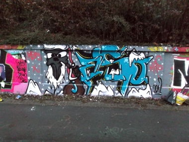 Graffiti Wall in Münster - Photo by Jeso0ne - Jeso