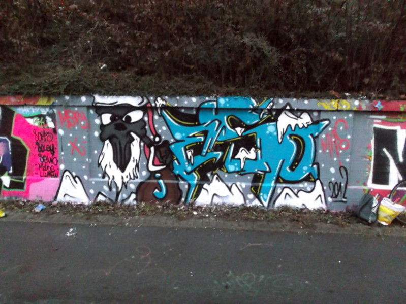 Graffiti Wall in Münster - Photo by Jeso0ne - Jeso