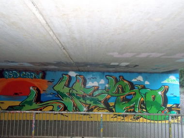 Graffiti Wall - Photo by Jeso0ne - OSB (2013)