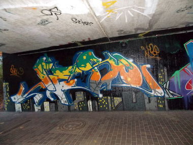 Graffiti Wall - Photo by Jeso0ne - OSB (2013)