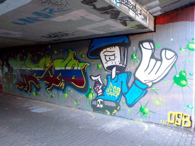 Graffiti Wall - Photo by Jeso0ne - OSB (2014)