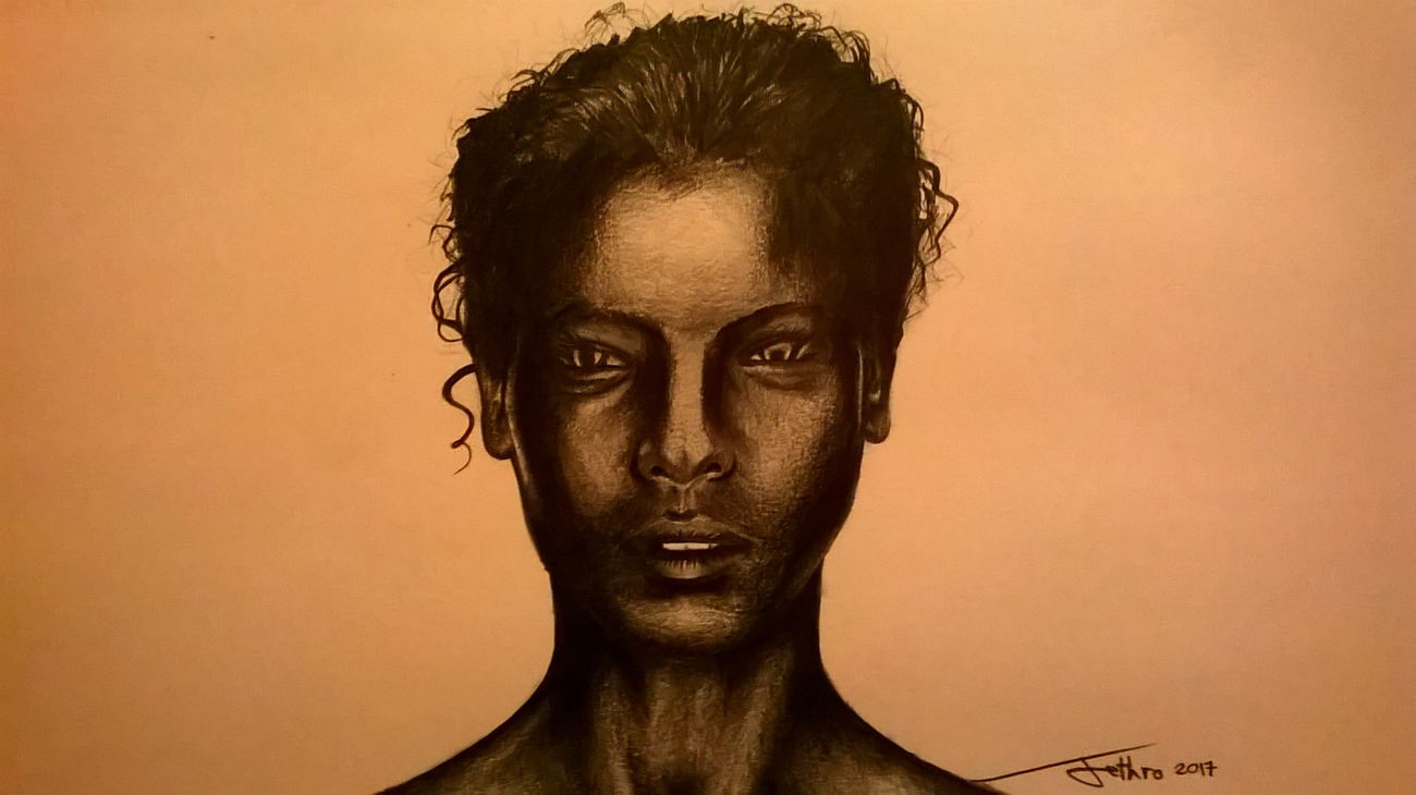 Graffiti Sketch - Photo by Jethro - sketch, drawing, pencil (2017)