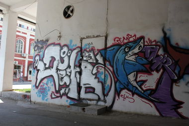 Graffiti Wall in Astrakhan - Photo by Jetro