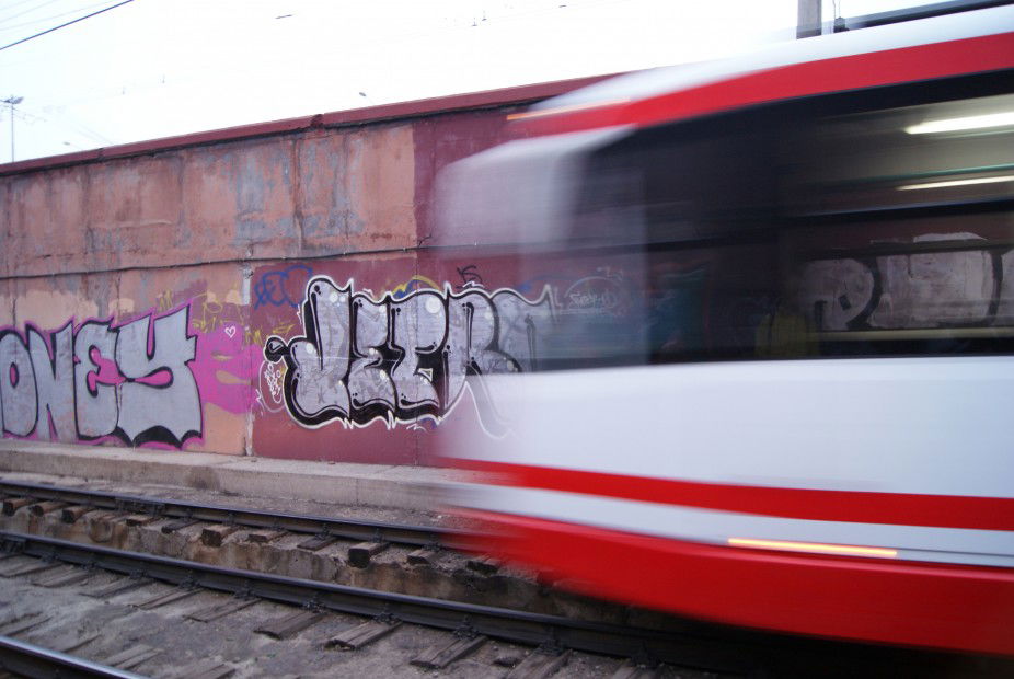 Graffiti Wall in Volgograd - Photo by Jetro