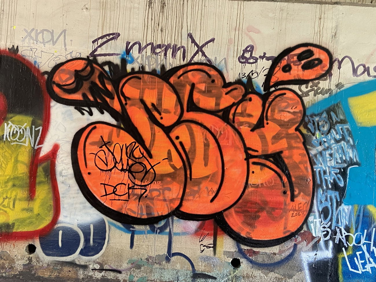 Graffiti Wall - Photo by Jeusyone (2023)