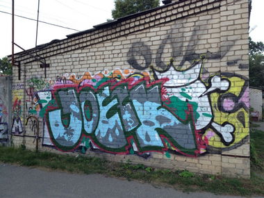 Graffiti Wall - Photo by Joeck - Joeck (1994)