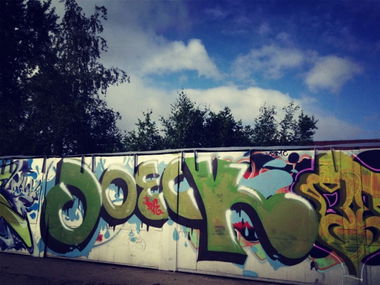 Graffiti Wall - Photo by Joeck