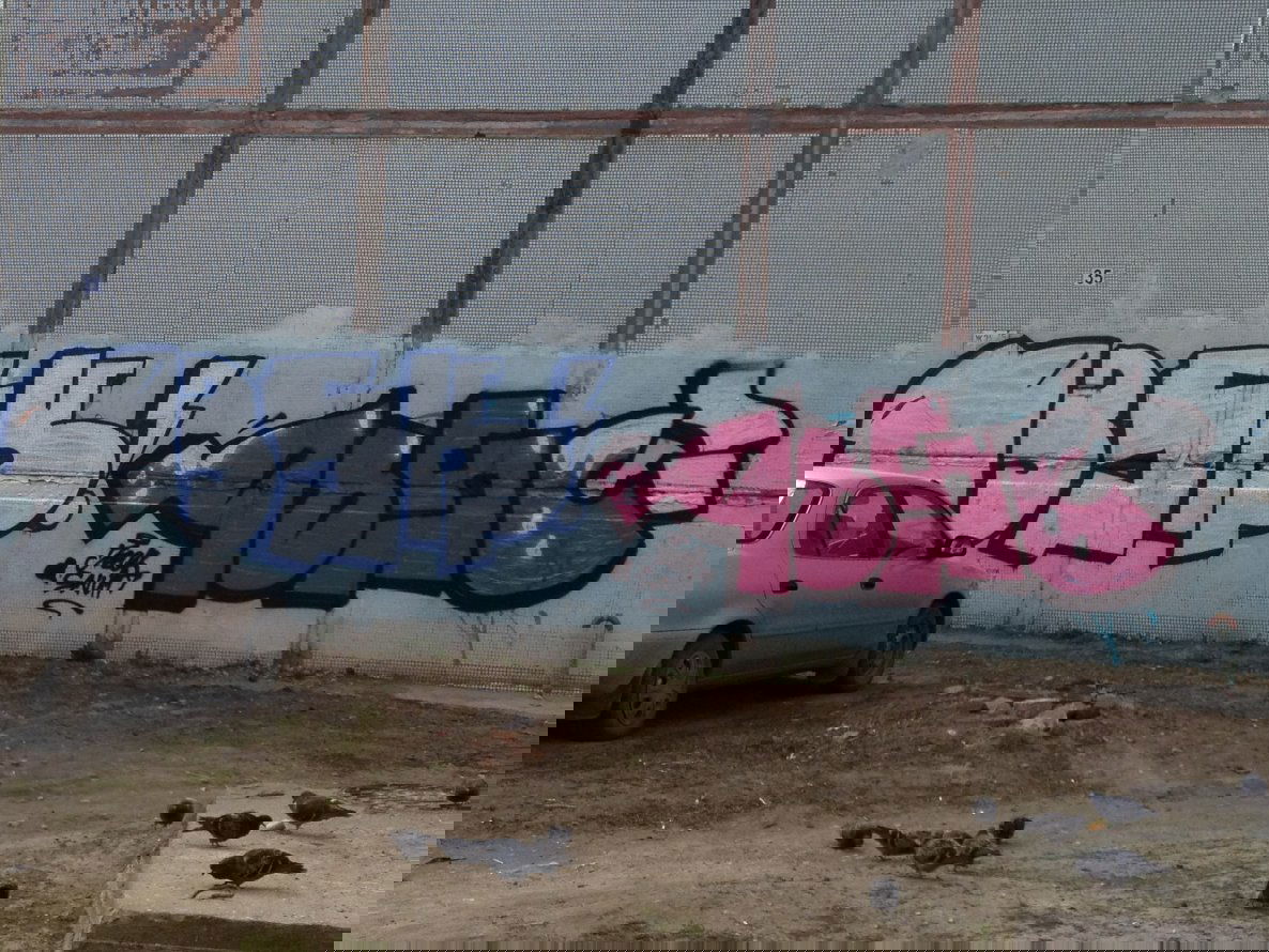 Graffiti Bombing - Photo by Joeck - old