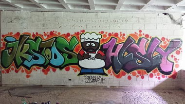 Graffiti Wall - Photo by Joekatze - JKS, TODS, HLS (2014)