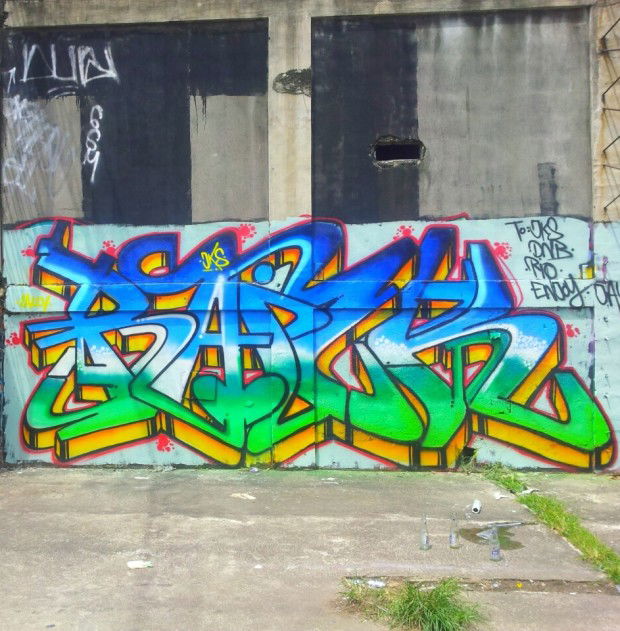 Graffiti Wall in Manila - Photo by Joekatze - Raick, JKS, Jokers (2012)