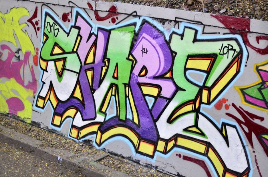 Graffiti Wall in Berlin - Photo by Joekatze - Share, JKS, LCR