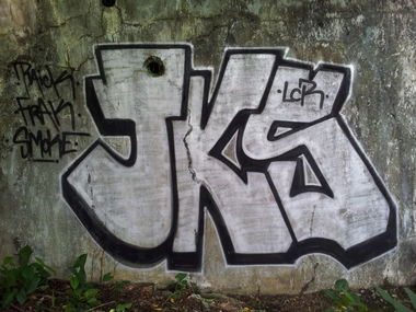 Graffiti Bombing in Subic - Photo by Joekatze - JKS, Jokers, Jokaz (2013)