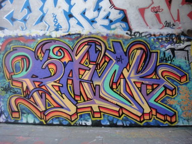 Graffiti Wall - Photo by Joekatze