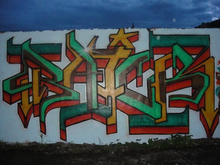 Graffiti Wall - Photo by Joekatze