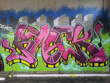Graffiti Wall - Photo by Joekatze - Raick, JKS, Jokers (2013)