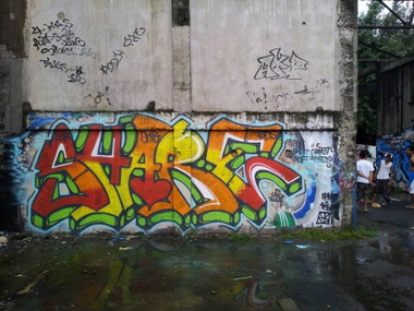 Graffiti Wall - Photo by Joekatze - Share, JKS, Jokers (2013)