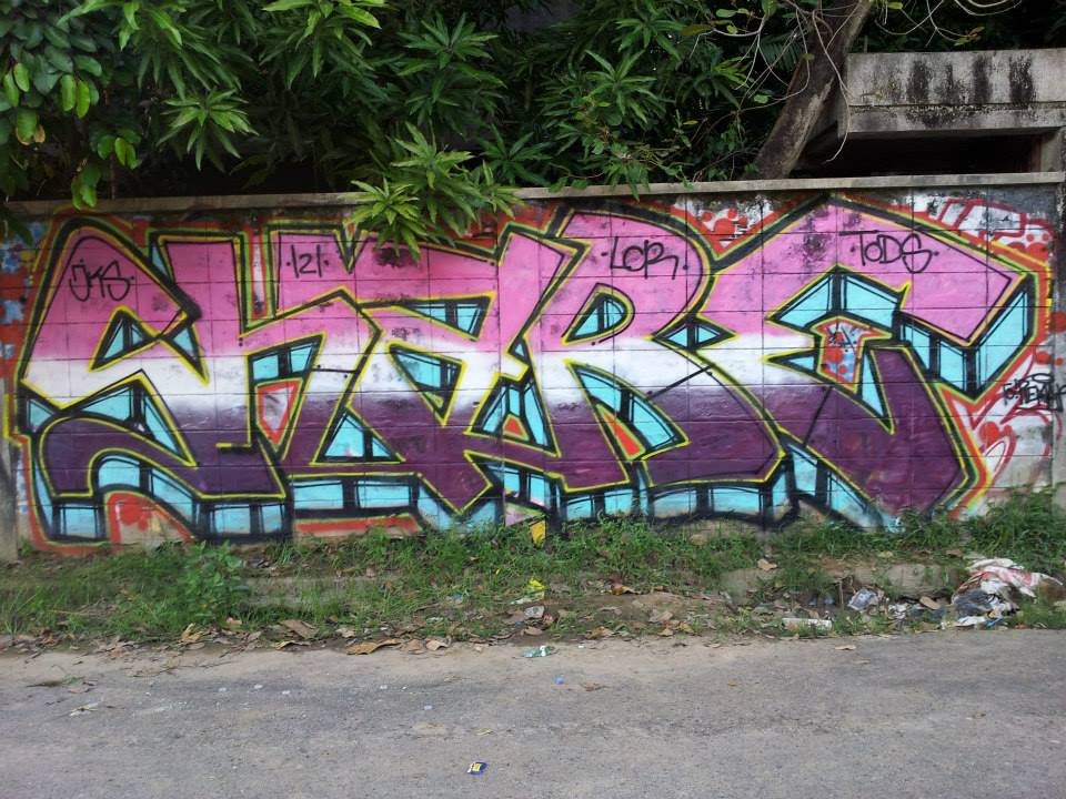 Graffiti Wall - Photo by Joekatze - Share, Jks, Jokers (2013)