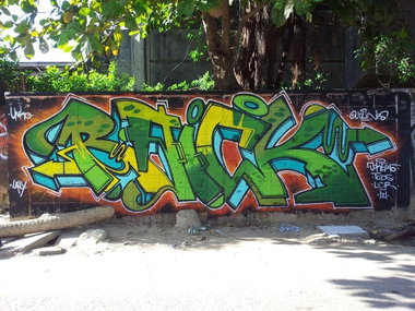 Graffiti Wall - Photo by Joekatze - Raick, JKS, Jokers (2013)
