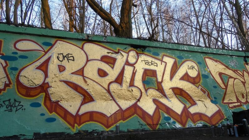 Graffiti Wall - Photo by Joekatze - Raick, JKS, Jokers (2014)