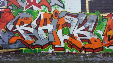 Graffiti Wall - Photo by Joekatze - Raick, JKS, Jokers (2014)