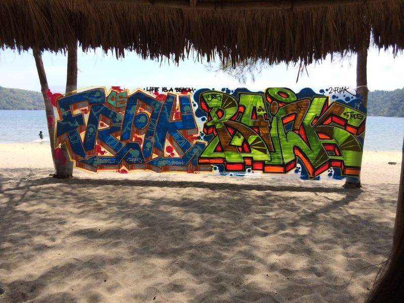 Graffiti Artwork - Photo by Joekatze - Raick, Frak, JKS (2014)