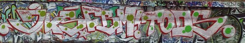 Graffiti Wall - Photo by Joekatze - JKS, FBM, TODS (2014)